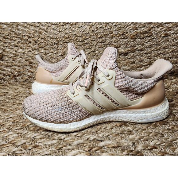 Adidas Ultra Boost 4.0 Women's Size 8 Sneakers BB6497 Ash Pearl Athletic Shoes - Picture 7 of 11